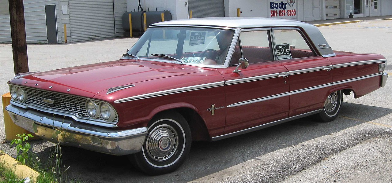 Ford modellen in de jaren 60