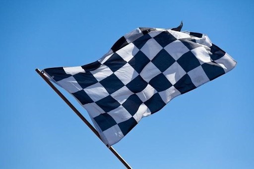 Finish vlag Formule 1